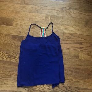Cami racer back tank top